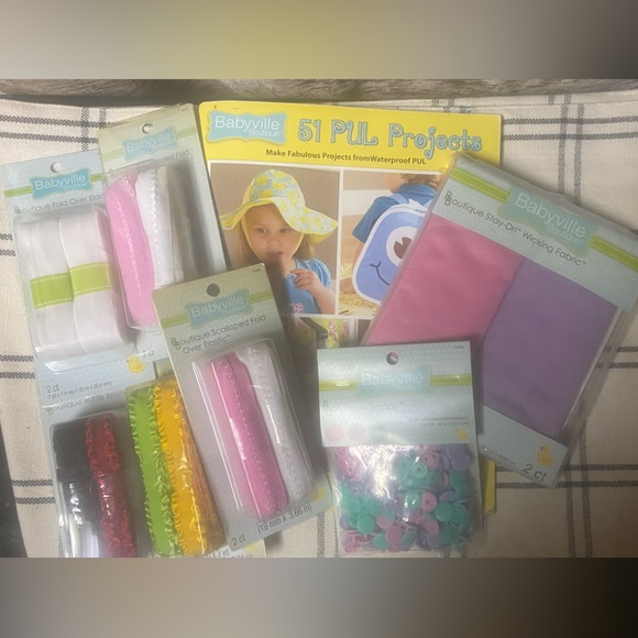 Babyville Boutique Fabric Lot - Picture 1 of 13